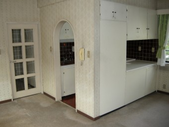 リフォーム前のキッチン